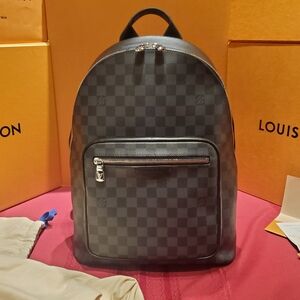 LOUIS VUITTON Josh Backpack – Damier Graphite (Discontinued)